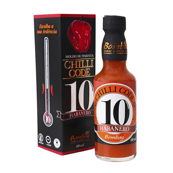 Molho de Pimenta Chilli Code Habanero Bombay 60ml