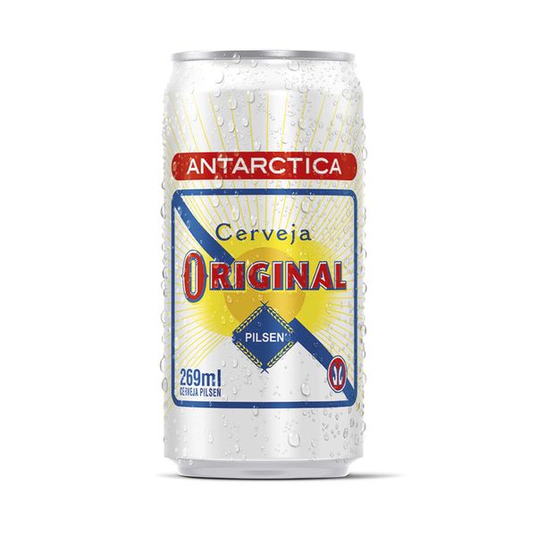 Cerveja Original Lata Antarctica 269ml