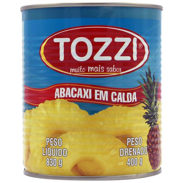 Abacaxi em Calda Tozzi 830g