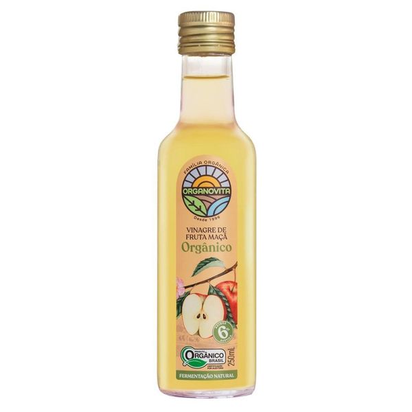 Vinagre Maçã Organovita Orgânico – 250ml