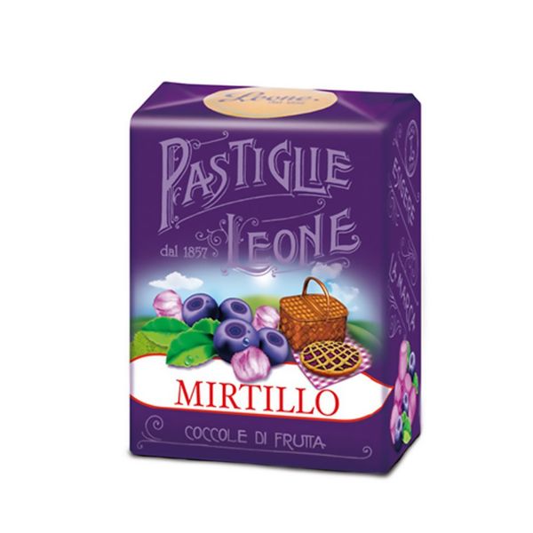 Pastilha Vegetariana Mirtilo Leone – 30g