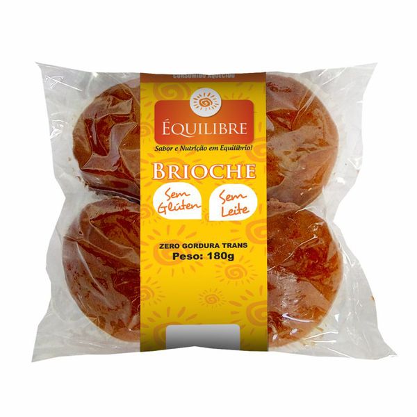 Pão Brioche Sem Glúten Equilibre - 180g
