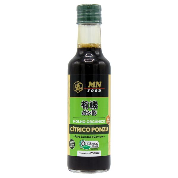 Molho Ponzu Cítrico Orgânico Mn Food 250ml