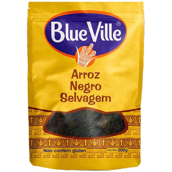 Arroz Negro Selvagem Blue Ville 200g