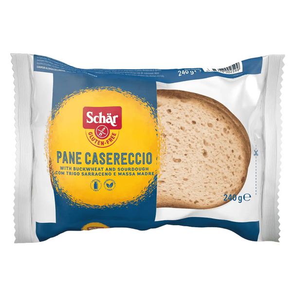 Pão Caseiro Sem Glúten Pane Casereccio Schar 240g