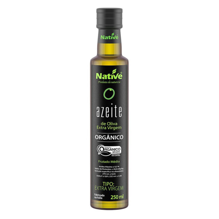 Azeite de Oliva Extra Virgem Orgânico Native 250ml