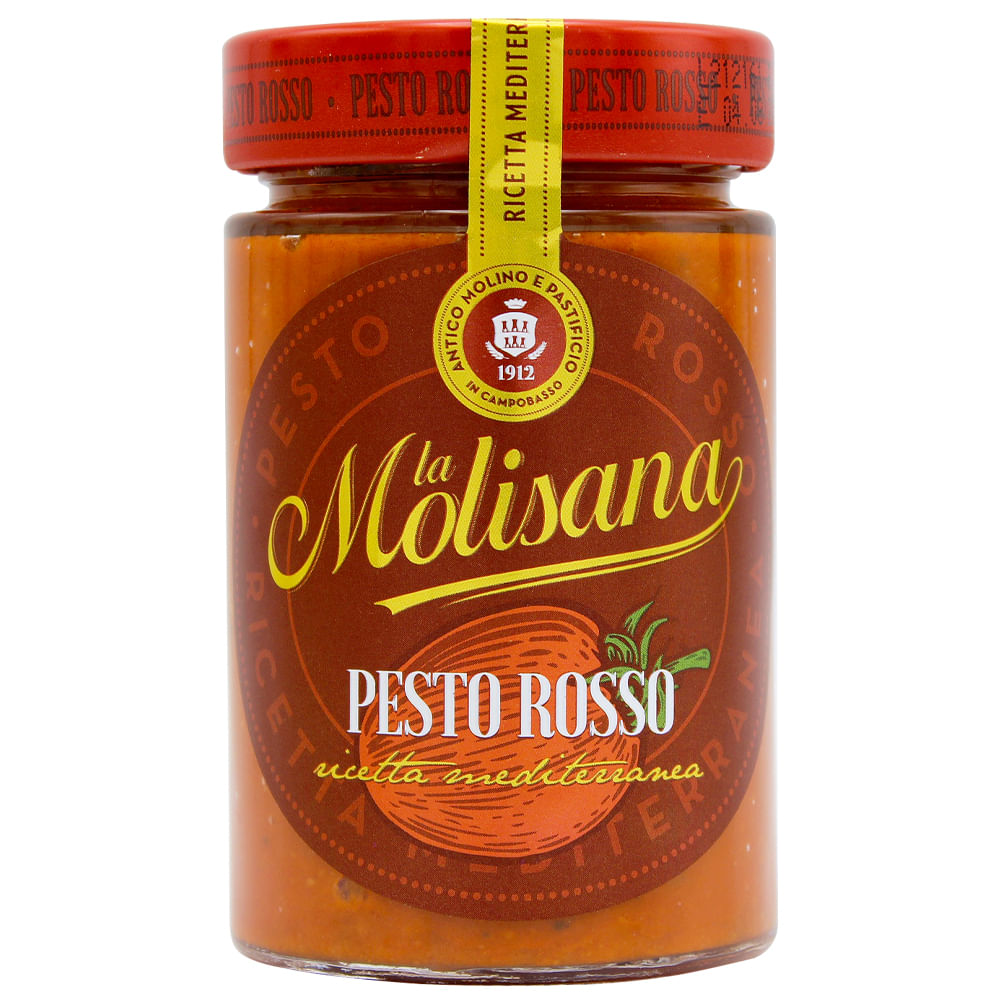 Molho Pesto de Tomate Rosso La Molisana 190g