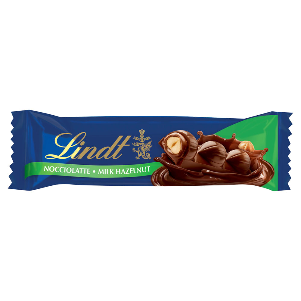 Chocolate Lindt Nocciolatte Ao Leite com Avelãs 35g