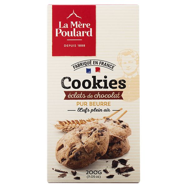 Cookies Com Gotas de Chocolate La Mère Poulard 200g
