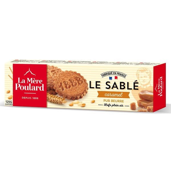 Biscoitos Amanteigados com Caramelo Le Sablé La Mère Poulard 125g