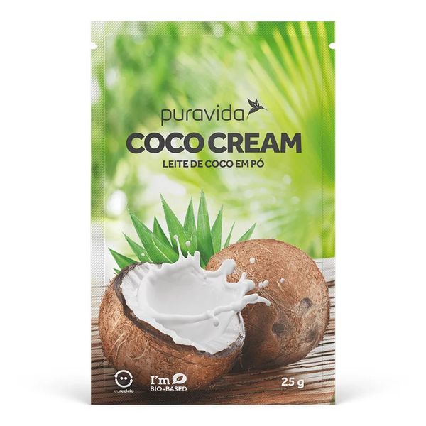 Leite de Coco em Pó Bio-Based PuraVida 25g