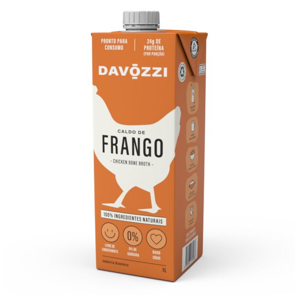 Caldo de Frango Davozzi 1L