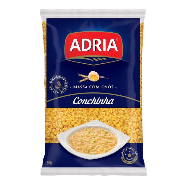 Macarrão Conchinha Adria 500g
