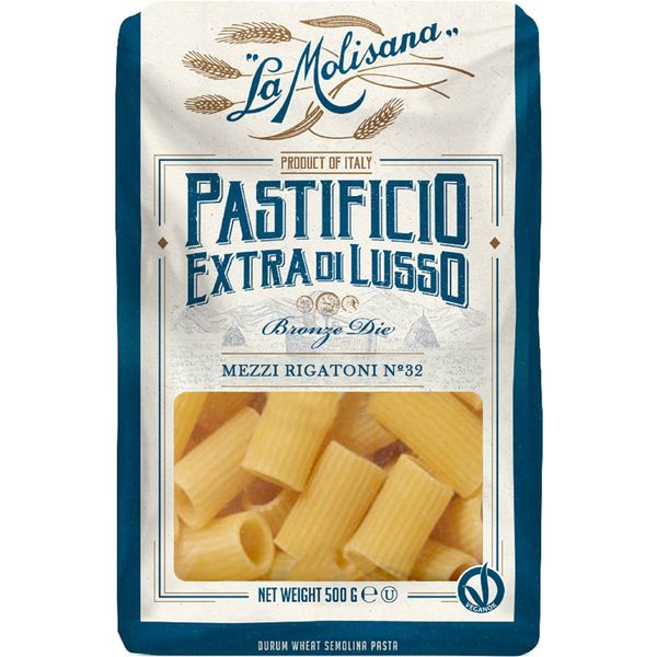 Macarrão Mezzi Rigatoni Nº32 La Molisana 500g