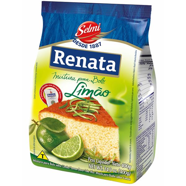 Mistura Para Bolo de Limão Renata 400g
