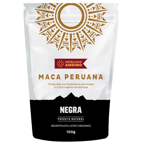 Maca Peruana Negra Mercado Andino 100g