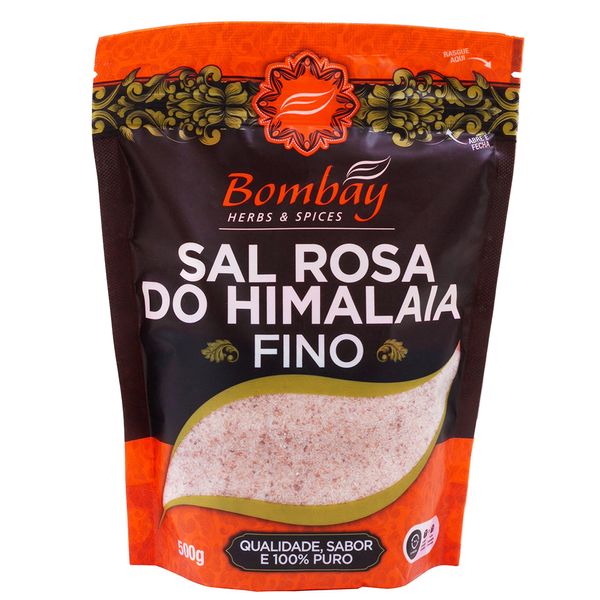 Sal Rosa do Himalaia Fino Bombay 500g