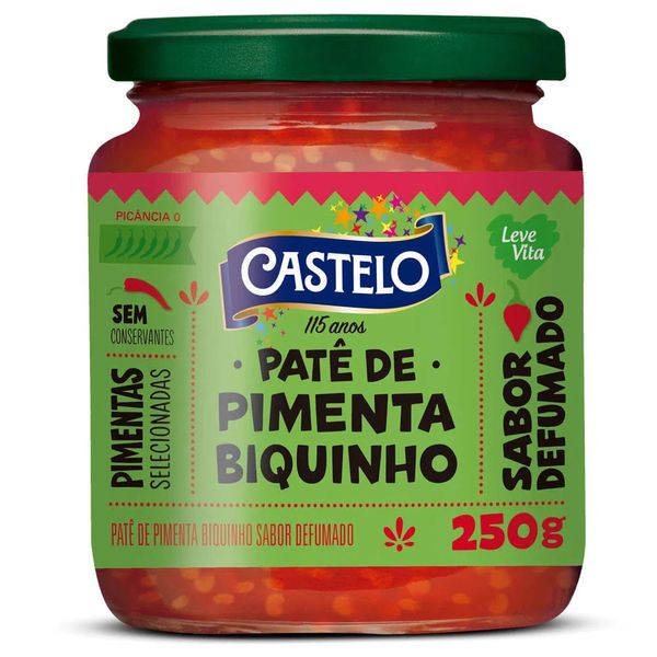 Patê de Pimenta Biquinho Castelo 250g
