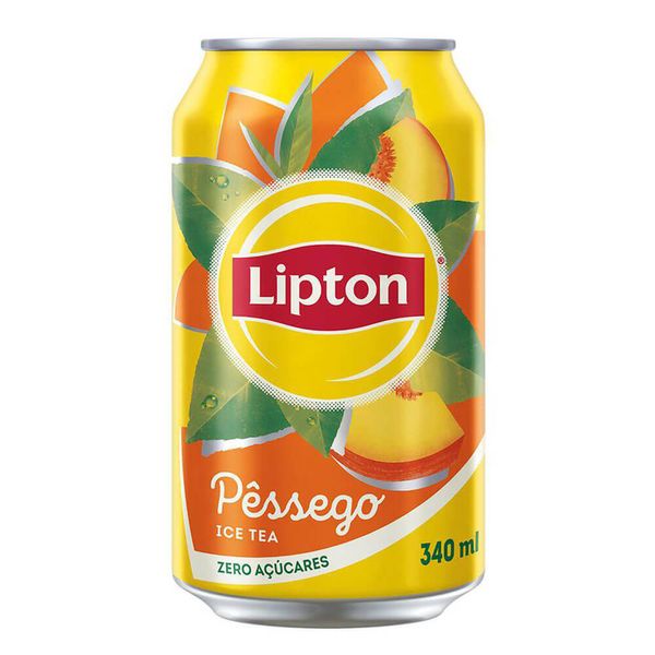 Chá de Pêssego Sem Açúcar Lipton 340ml