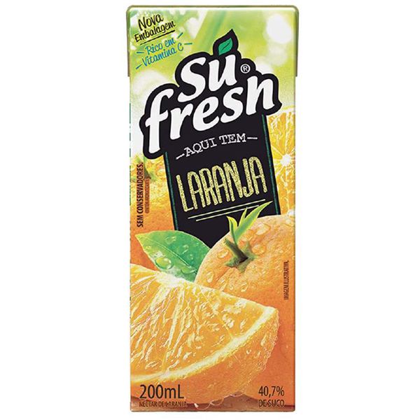 Néctar de Laranja Sufresh - 200ml