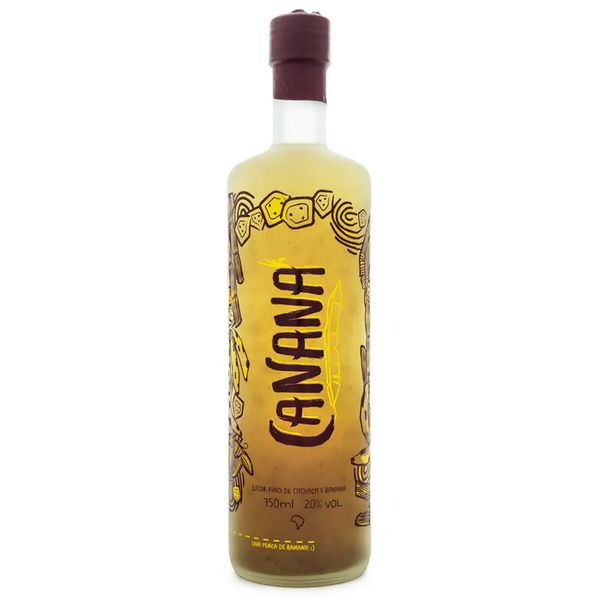 Licor Fino de Banana e Cachaça Canana 750ml