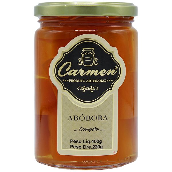 Abóbora em Calda Doces Carmen 400g