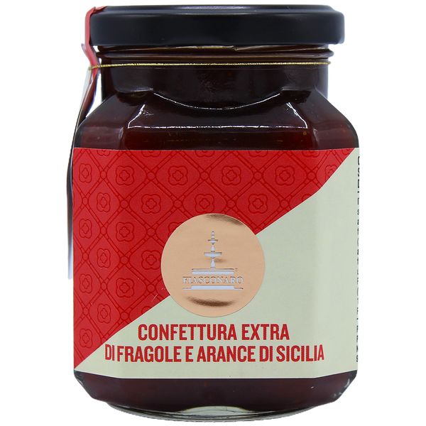 Geleia de Morango e Laranja da Sicília Fiasconaro 360g