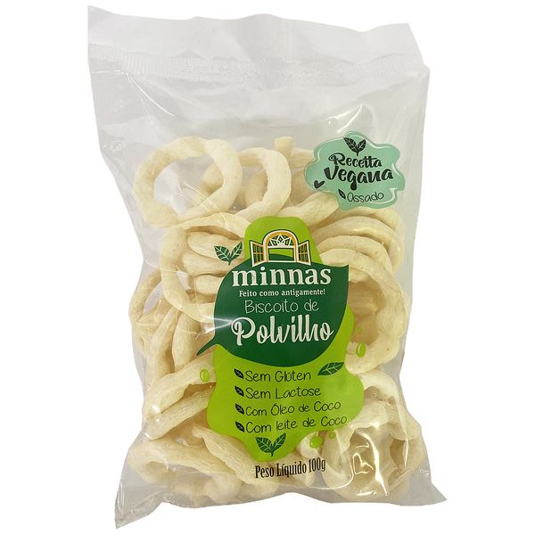 Biscoito de Polvilho Vegano Minnas 100g
