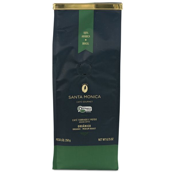 Café Gourmet Orgânico Moído Santa Monica 250g