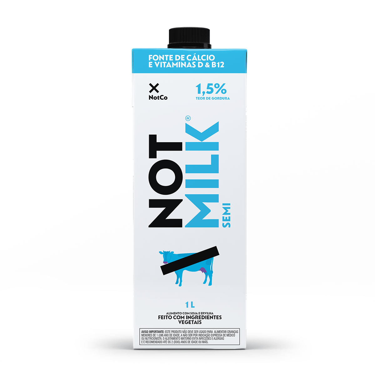 Not Milk Semi Leite Vegetal 1L