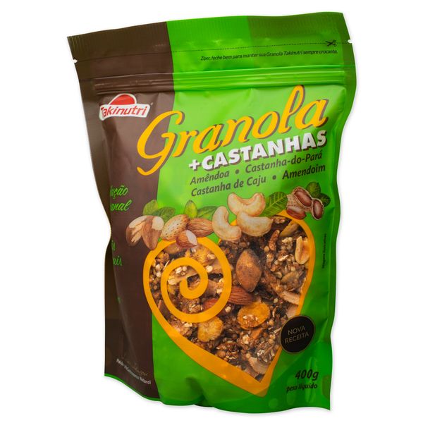 Granola Com Castanhas Takinutri 400g