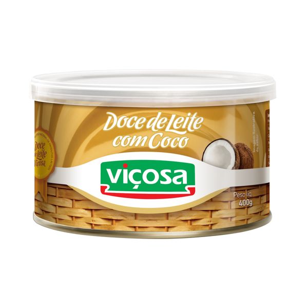 Doce de Leite com Coco Viçosa 400g