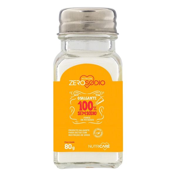 Salgante 100% Sem Sódio Saleiro ZeroSódio 80g