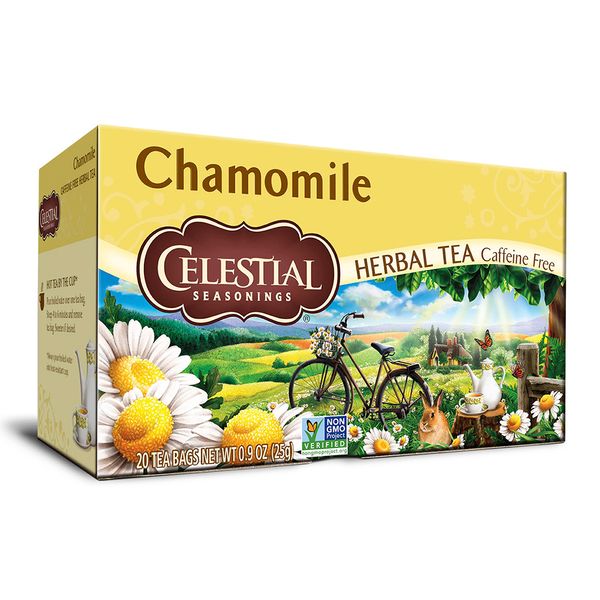 Chá Chamomile Celestial Seasonings 20 Sachês – 25g