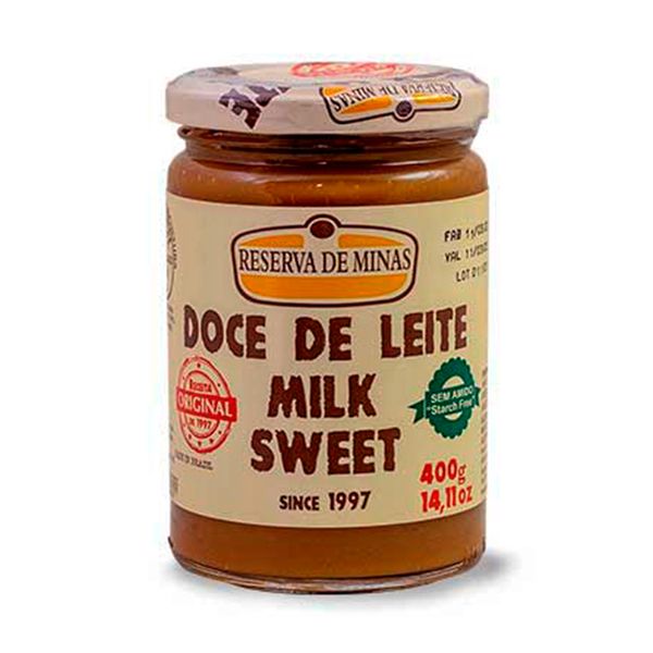 Doce de Leite Milk Caramel Reserva de Minas 400g