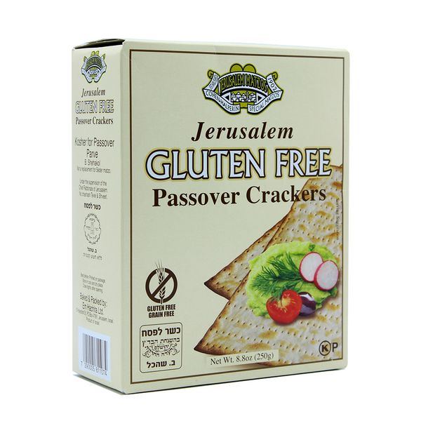 Pão Matzá Jerusalem Matzos 250g