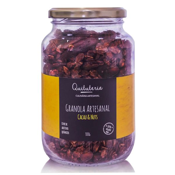 Granola Artesanal Cacau e Nuts Quituteria 300g