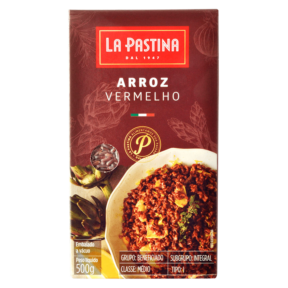 Arroz Vermelho La Pastina 500g