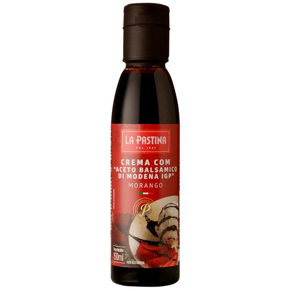 Creme Balsamico Morango La Pastina 150g