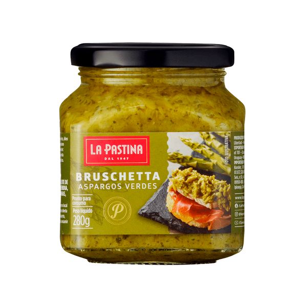 Bruschetta de Aspargos Verdes La Pastina 280g