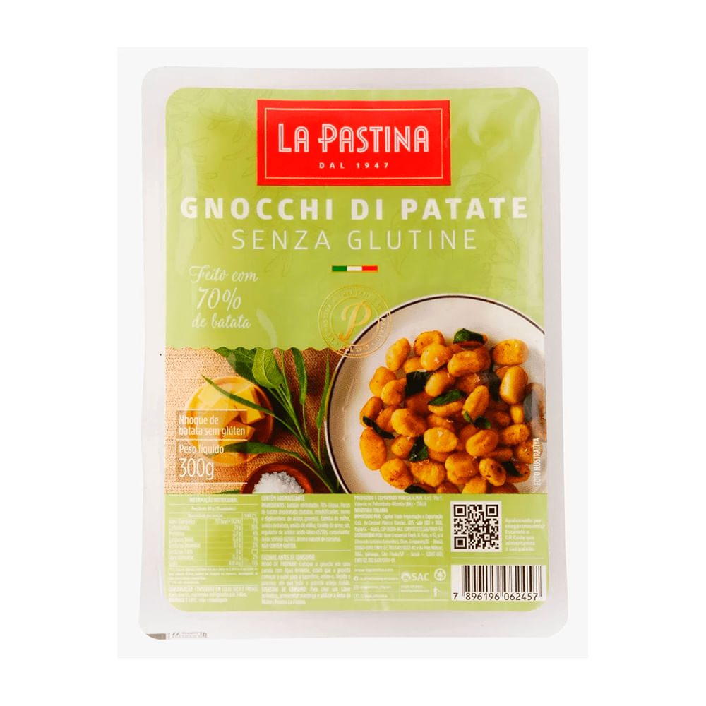Gnocchi Sem Glúten La Pastina 300g