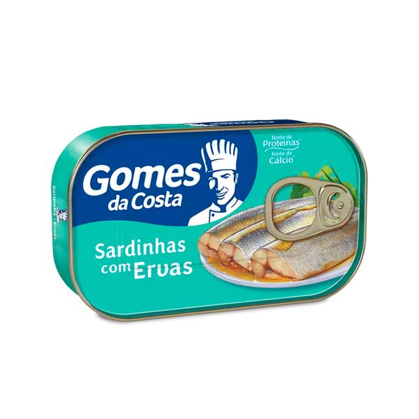 Sardinhas com Ervas Gomes da Costa 125g