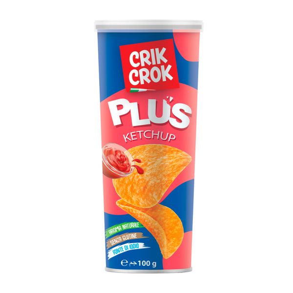 Batata Plus Ketchup Crik Crok 100g
