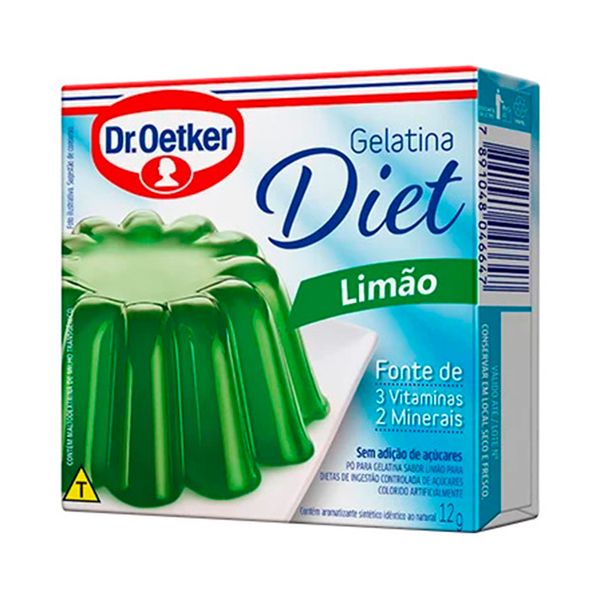 Gelatina de Limão Diet Dr. Oetker 12g