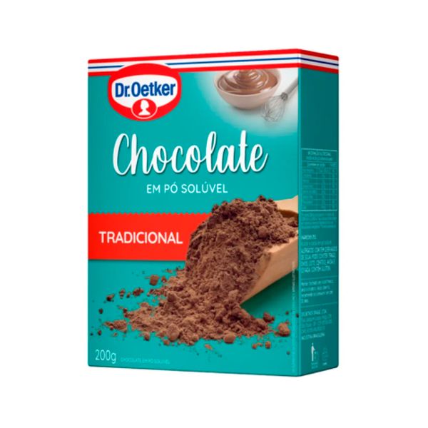 Chocolate em Pó Tradicional Dr. Oetker 200g