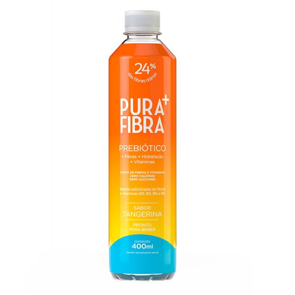 Bebida Prebiótica de Tangerina Pura Fibra 400ml