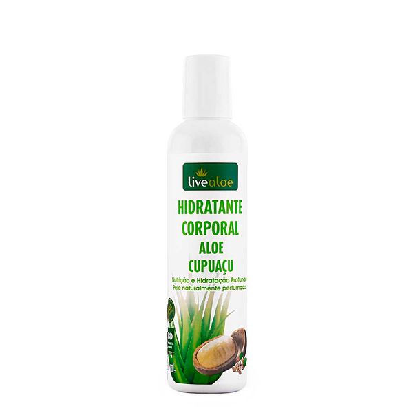 Hidratante Corporal Aloe Cupuaçu Livealoe 200ml