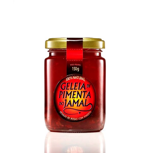 Geleia de Pimenta com Pétalas de Rosas Pimenta do Jamal 150g