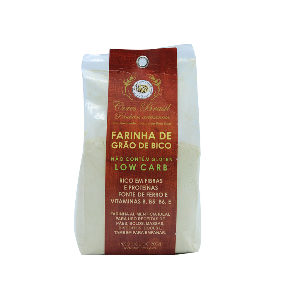 Farinha de Grão de Bico Sem Glúten Ceres 300g