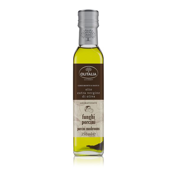 Condimento de Azeite de Oliva Extravirgem com Funghi Porcini Olitalia 250ml